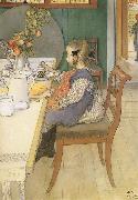 Carl Larsson, A Late-Riser-s Miserable Breakfast